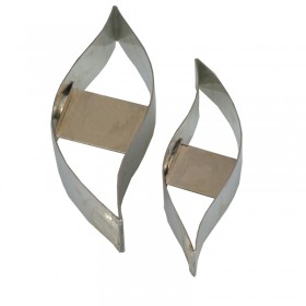 Комплект метални кутери бенисон "Капка" - 2 елемента